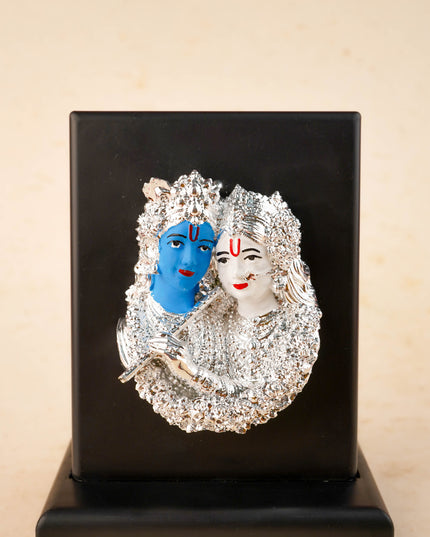 Radhakrishna Frame with Silver Finish - 5 inch - WL5916-1