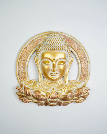 Buddha Wall Hanging Frame - White - 15 inch - WL5918-1