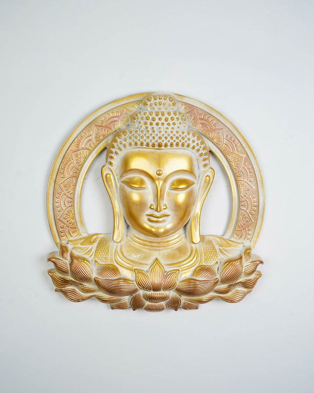 Buddha Wall Hanging Frame - White - 15 inch - WL5918-1