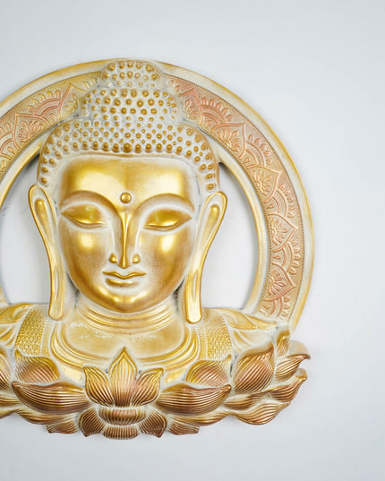 Buddha Wall Hanging Frame - White - 15 inch - WL5918-1