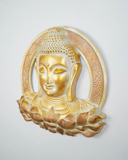 Buddha Wall Hanging Frame - White - 15 inch - WL5918-1