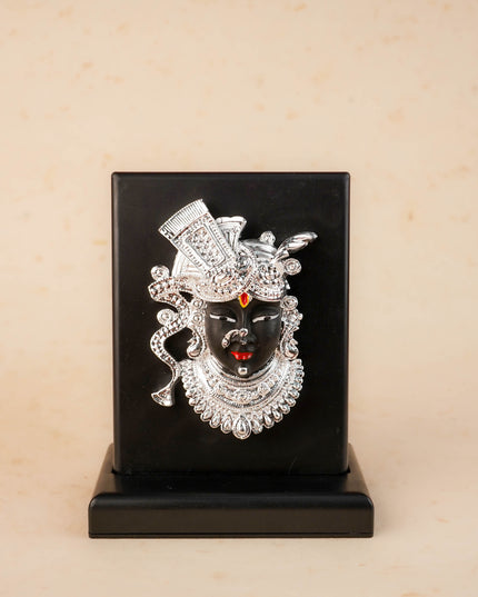 Shrinathji  Frame with Silver Finish - 5 inch - WL5916-5