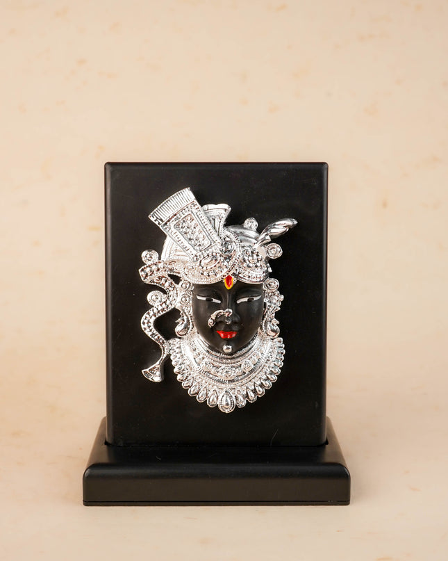 Shrinathji  Frame with Silver Finish - 5 inch - WL5916-5