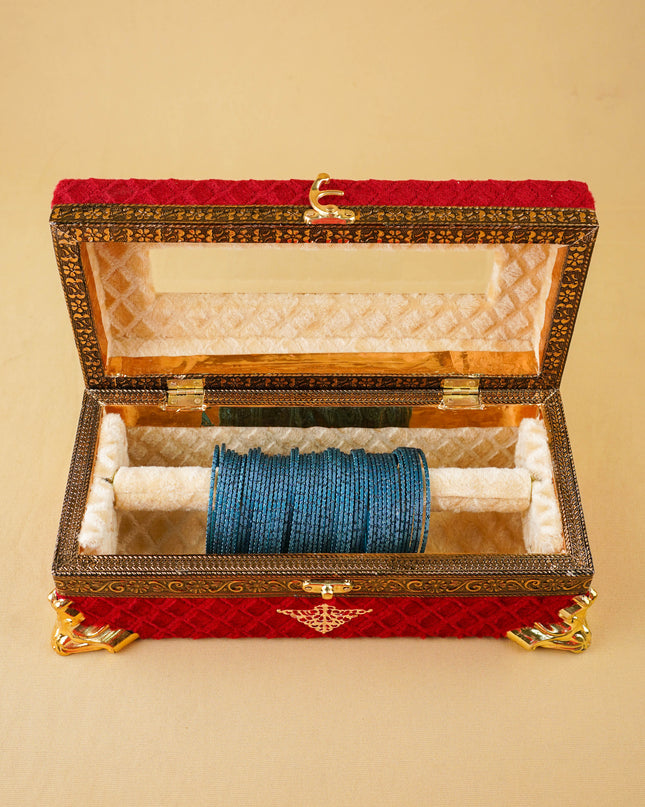 Velvet Bangle Box - 10 inch - WL5923