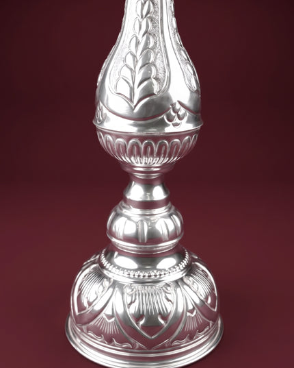 German Silver Annapakshi Kuthu Vilaku - 19 inch - Set of 2 - WL5926