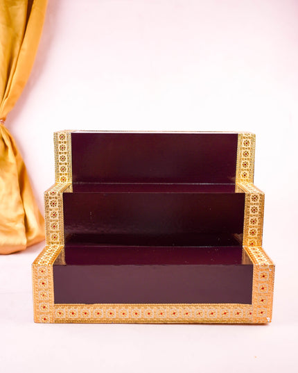 3 Step Golu Padi - Brown - WL5932-1