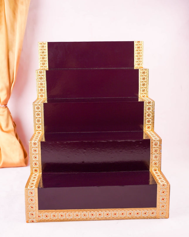 5 Step Golu Padi - Brown - WL5932-2