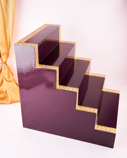 5 Step Golu Padi - Brown - WL5932-2