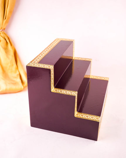 3 Step Golu Padi - Brown - WL5932-1