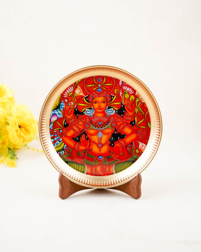 Iron Plate with Mural Print - 8 inch - WL5936-3