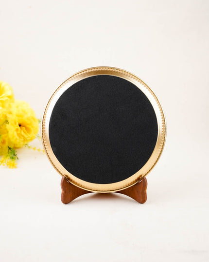 Brass Plate with Mural Print - 8 inch - WL5936-3