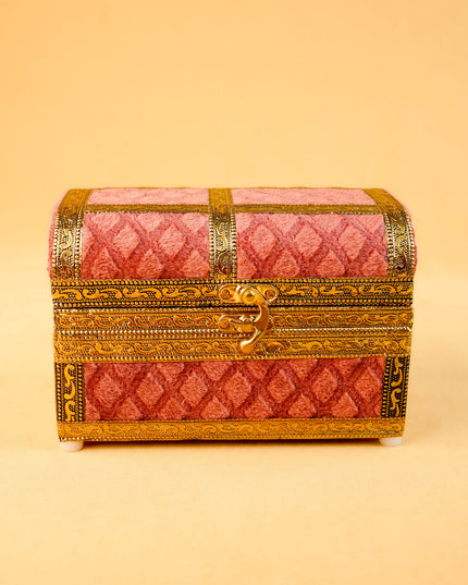Velvet Dry Fruit Box with 2 Jar - WL5947