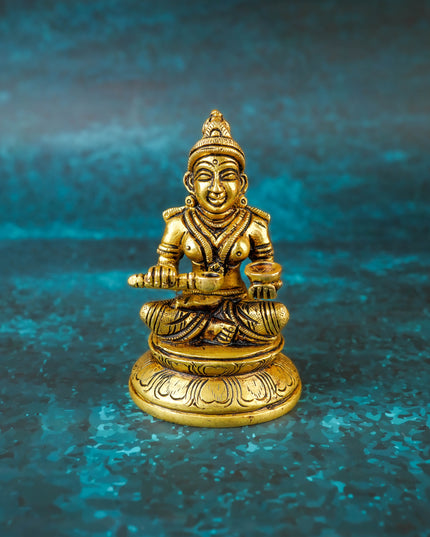 Brass Annapoorani Idol - 4 inch - WL5951