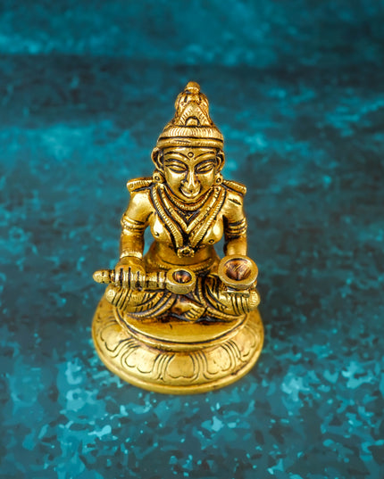 Brass Annapoorani Idol - 4 inch - WL5951