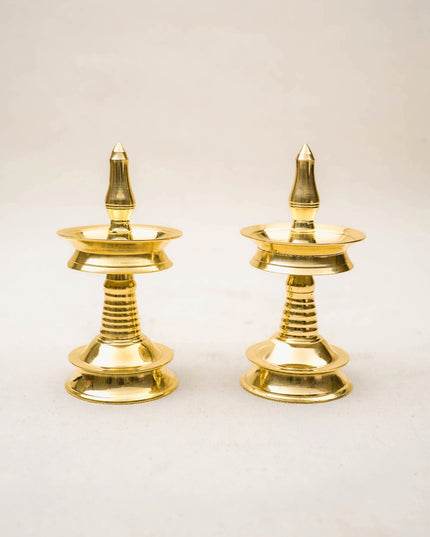 Brass Kerala Diya - 4 inch - WL5963