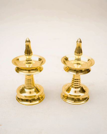 Brass Kerala Diya - 4 inch - WL5963