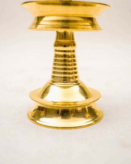 Brass Kerala Diya - 4 inch - WL5963