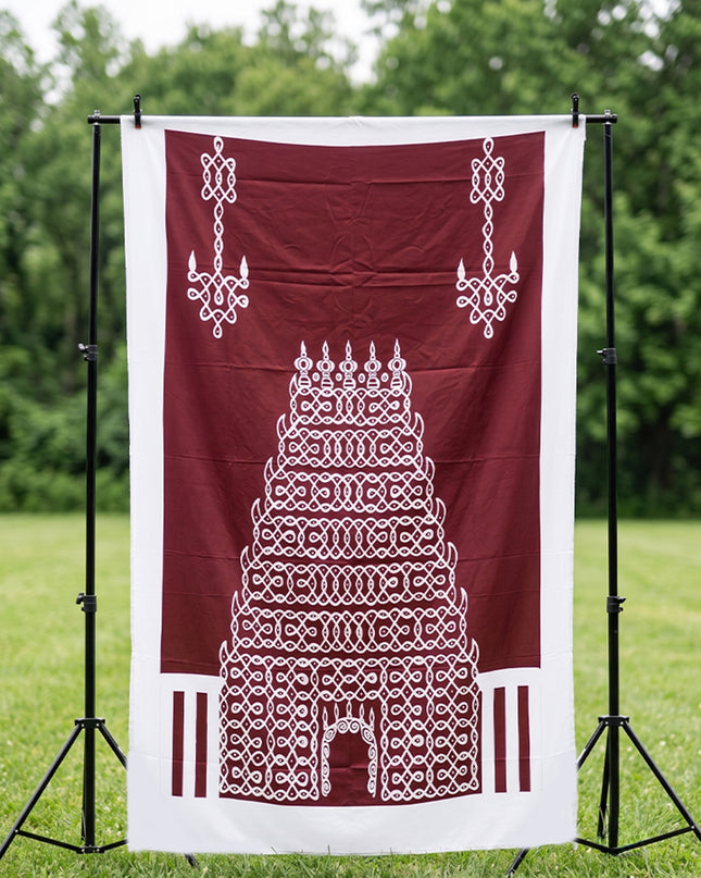 Back Drop - Gopuram Kolam - WL5965