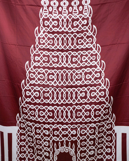 Back Drop - Gopuram Kolam - WL5965