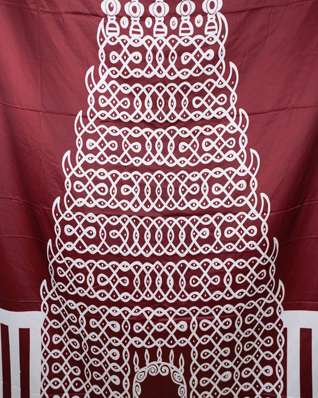Back Drop - Gopuram Kolam - WL5965
