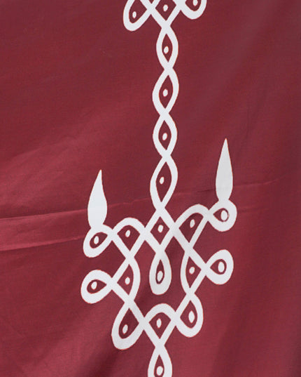 Back Drop - Gopuram Kolam - WL5965