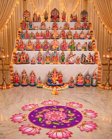 Rangoli: Flower - Set of 8 Lotus Petals - WL5981