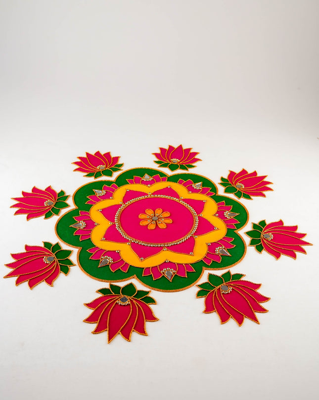 Rangoli: Flower - Set of 8 Lotus Petals - WL5983