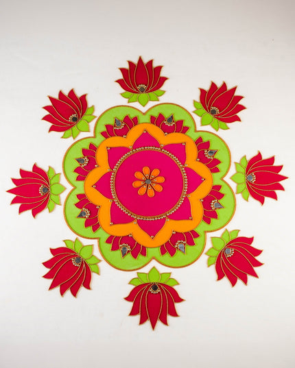Rangoli: Flower - Set of 8 Lotus Petals - WL5983