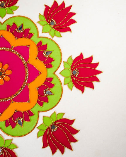 Rangoli: Flower - Set of 8 Lotus Petals - WL5983