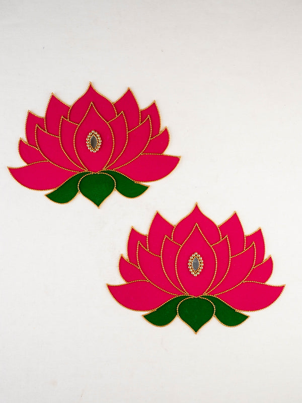 Rangoli: Lotus - Set of 2 - WL5984