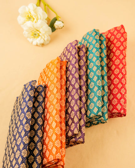 Brocade Blouse Bit - Set of 10 - Assorted Colors - WL5987-2