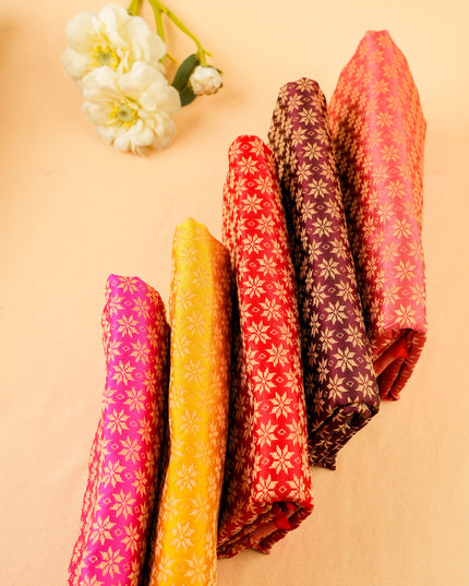 Brocade Blouse Bit - Set of 10 - Assorted Colors - WL5987-4