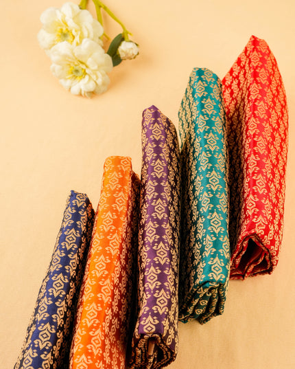 Brocade Blouse Bit - Set of 10 - Assorted Colors - WL5987-5