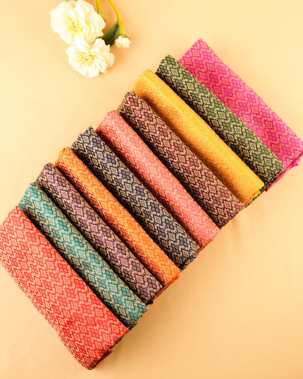 Brocade Blouse Bit - Set of 10 - Assorted Colors - WL5987-6