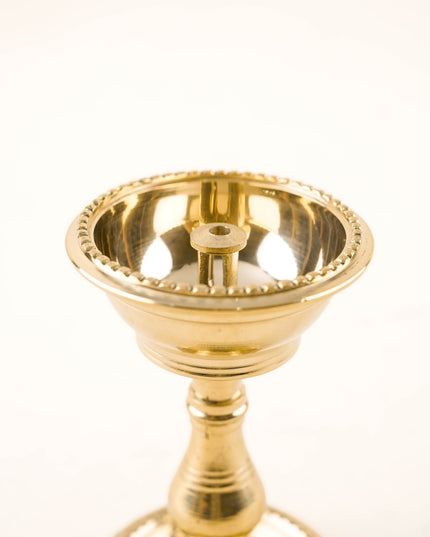 Brass Diya with Stand - 4 inch - WL5988