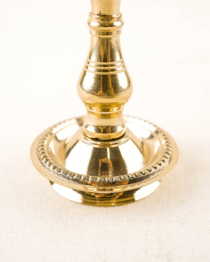 Brass Diya with Stand - 4 inch - WL5988
