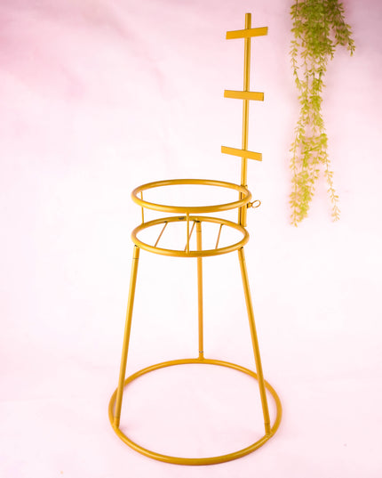 Metal Pooja Stand - 26 inch - WL5995