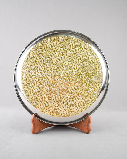 Meenakari Plate - Elephant - 9 inch - WL6000-4