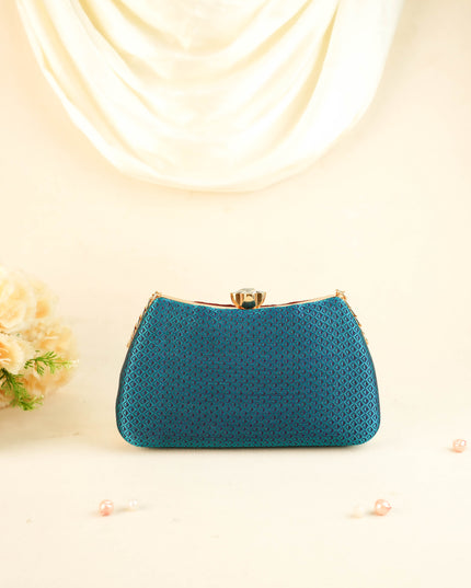 Hand Woven Sling Clutch - 8x5 inch - WL6005