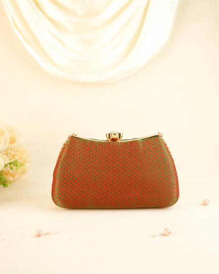 Hand Woven Sling Clutch - 8x5 inch - WL6005