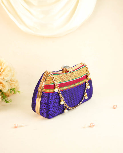 Hand Woven Sling Clutch - 8x5 inch - WL6005
