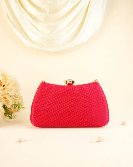 Hand Woven Sling Clutch - 8x5 inch - WL6005