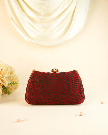 Hand Woven Sling Clutch - 8x5 inch - WL6005
