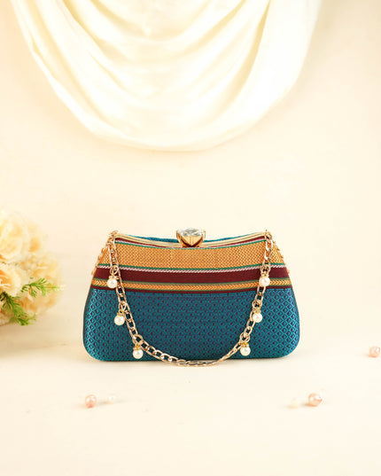 Hand Woven Sling Clutch - 8x5 inch - WL6005
