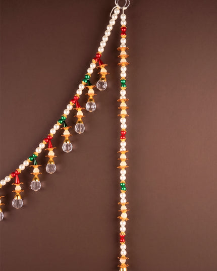 White Beads Thoran - WL6007