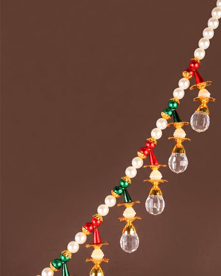 White Beads Thoran - WL6007