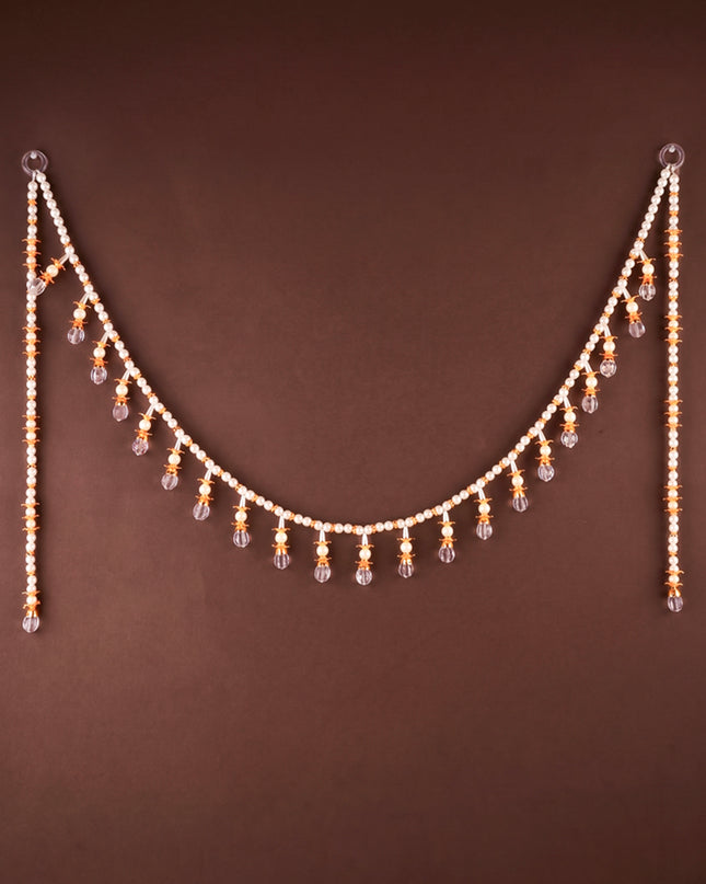White Beads Thoran - WL6008