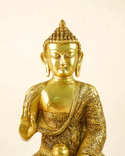 Brass Buddha - 12 inch - WL6019