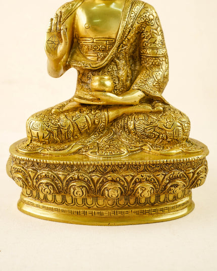 Brass Buddha - 12 inch - WL6019