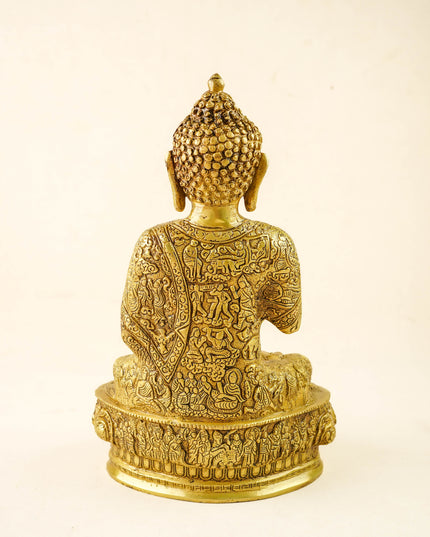 Brass Buddha - 12 inch - WL6019